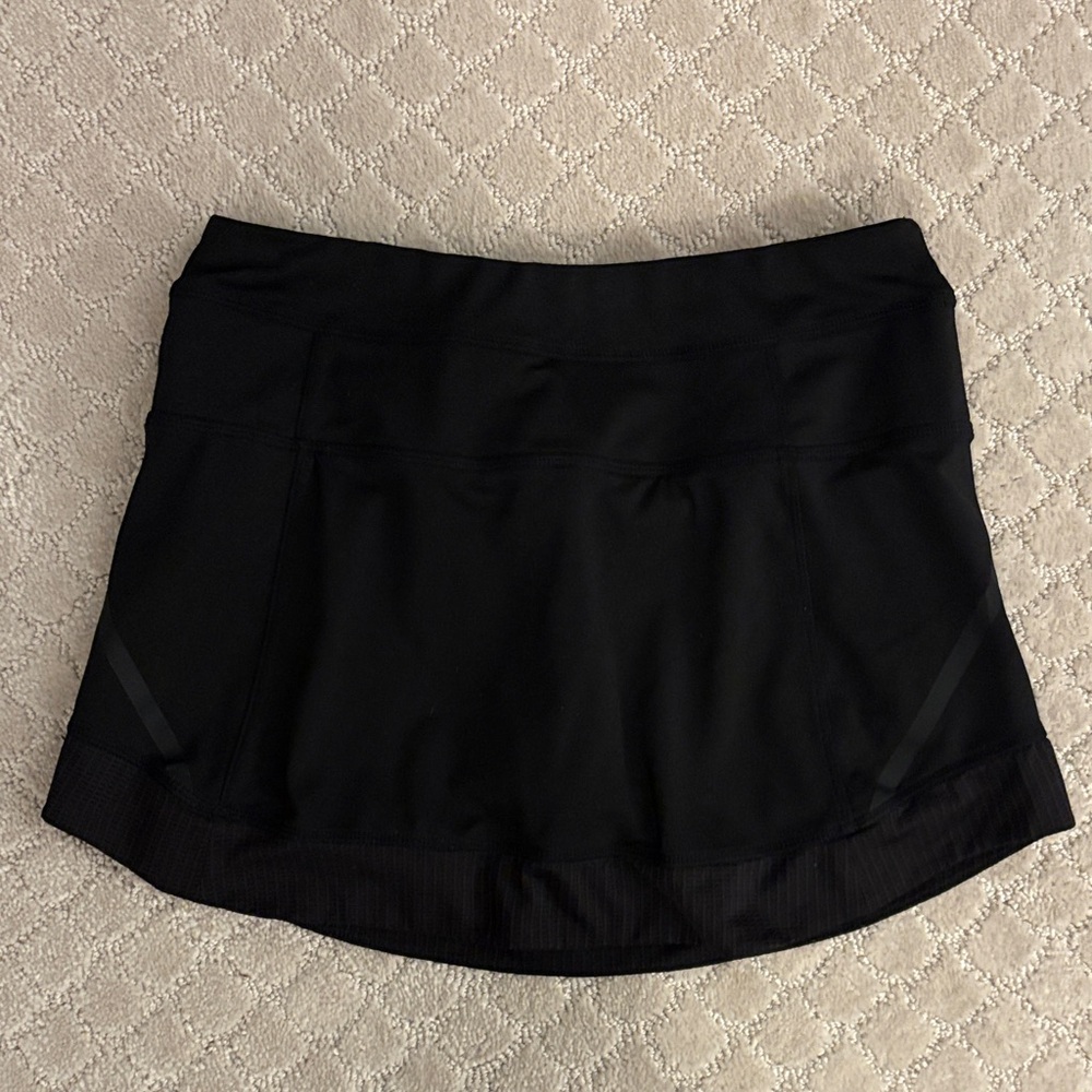 Athleta Classic Athletic Black Lined Skort XS
